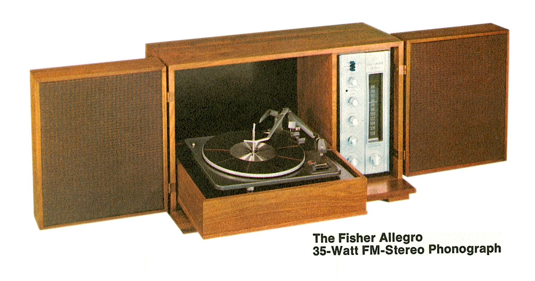 1967 Fisher A-192 Allegro Console